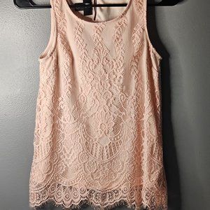 Pink Sleeveless Top